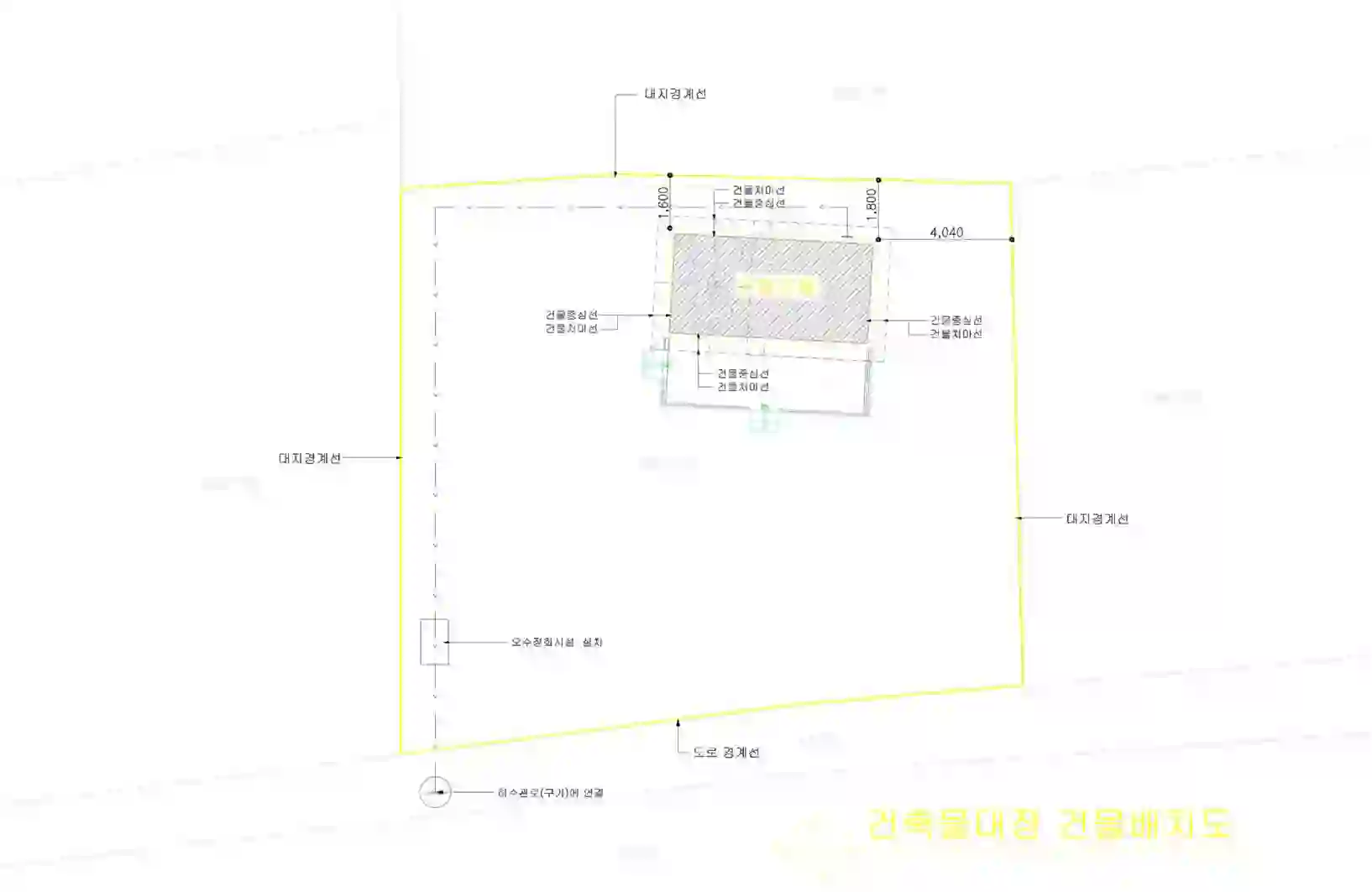 운촌리 388-7 배치도 이미지